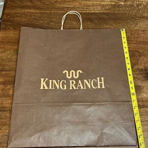 King Ranch Brown Party Gift Bag